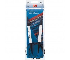 Andrele circulare plastic, 80 cm - 12,00 mm - Prym 211314